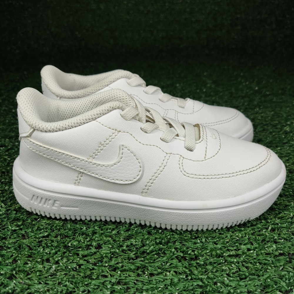 Nike Sneakers Unisex Kids 9C White Court Borough Low 2 905220-100 Low Top Shoes